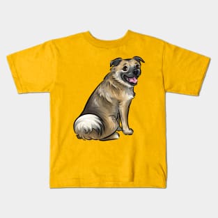 Jug | Pug Jack Russell Terrier Cross | Cute Dog Kids T-Shirt